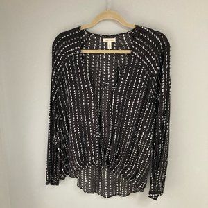 Urban Outfitters Silence & Noise Wrap Blouse